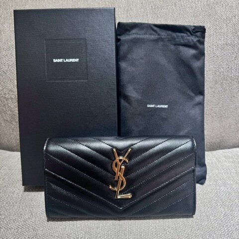 Saint Laurent 經典信封長夾