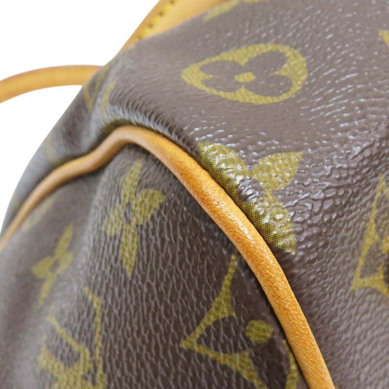 棕色 原花 帆布 Tivoli PM 手提包【LOUIS VUITTON LV 路易威登】 M40143-10