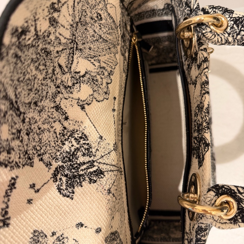 Christian Dior Lady D-Lite 刺繡中號-11