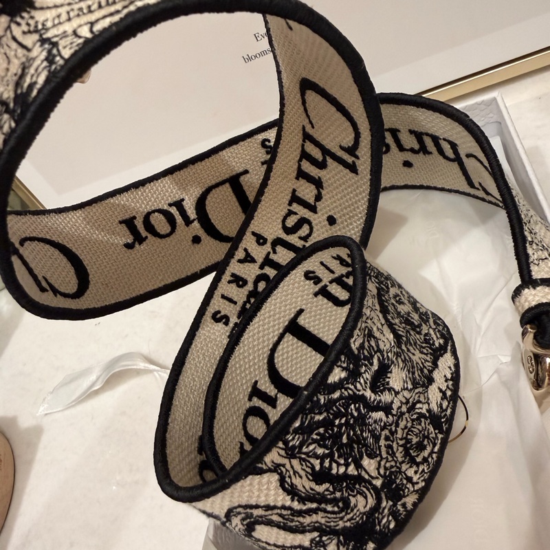 Christian Dior Lady D-Lite 刺繡中號-18