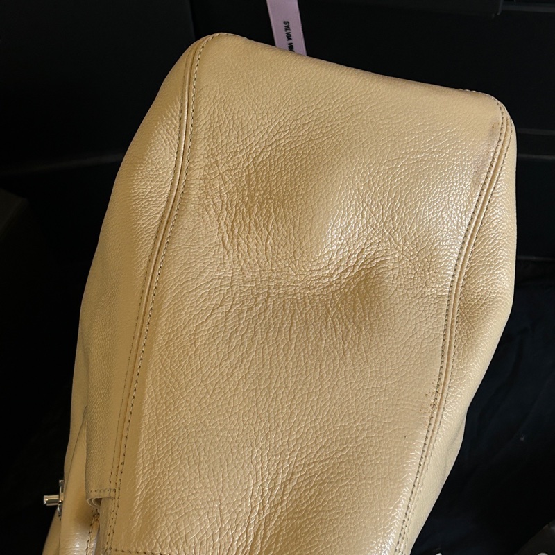 香奈兒/Chanel 米色銀扣cerf托特包 卡標全有內袋 13開 35cm×24cm-2