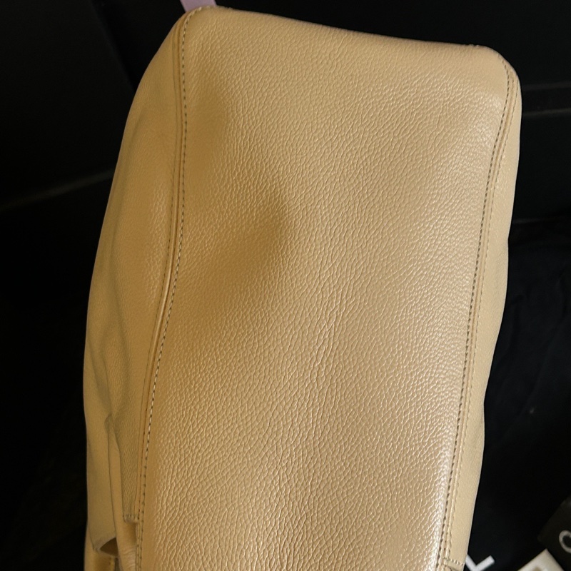 香奈兒/Chanel 米色銀扣cerf托特包 卡標全有內袋 13開 35cm×24cm-3