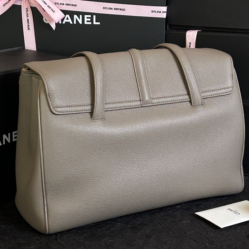 賽琳/Celine 大象灰soft16中號托特包 32cm×23cm-1