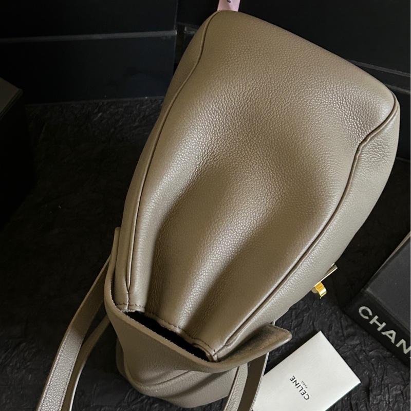 賽琳/Celine 大象灰soft16中號托特包 32cm×23cm-4