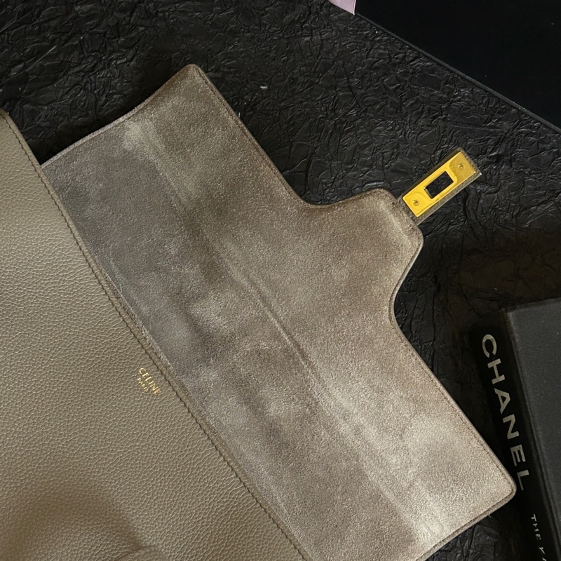 賽琳/Celine 大象灰soft16中號托特包 32cm×23cm-6