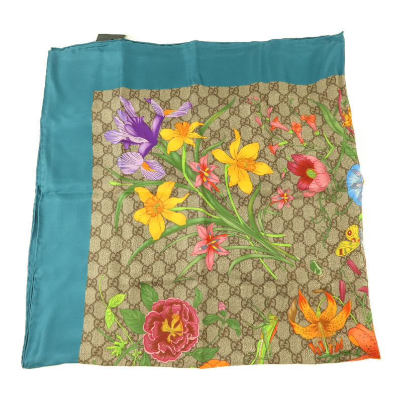 GUCCI 絲質Scarf絲巾-3