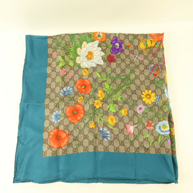 GUCCI 絲質Scarf絲巾-4