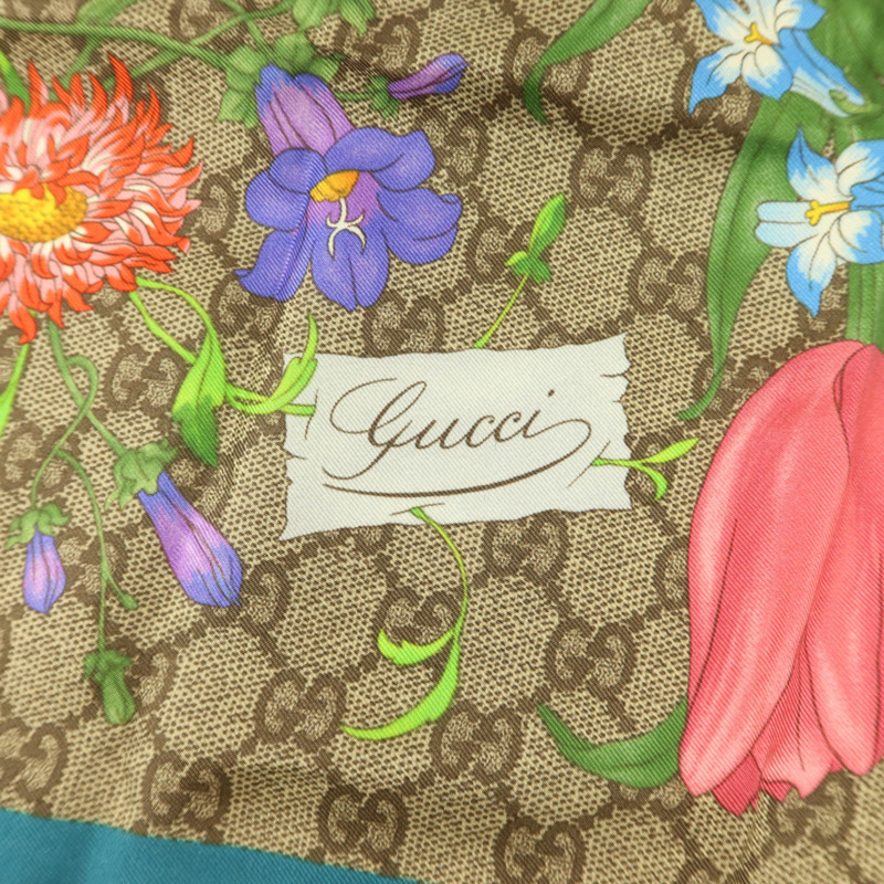GUCCI 絲質Scarf絲巾-6