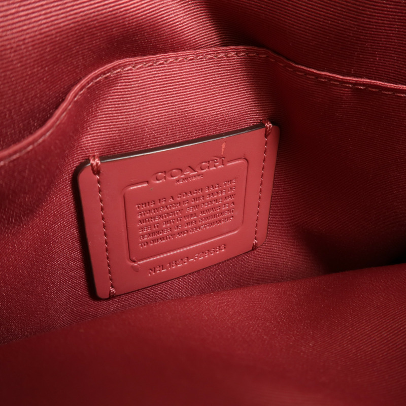 COACH 牛皮皮革2 Way Shoulder Bag手挽肩背兩用袋-5