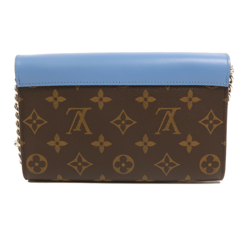 LOUIS VUITTON Monogram Tribal Mask Chain Wallet鏈帶肩背袋-1