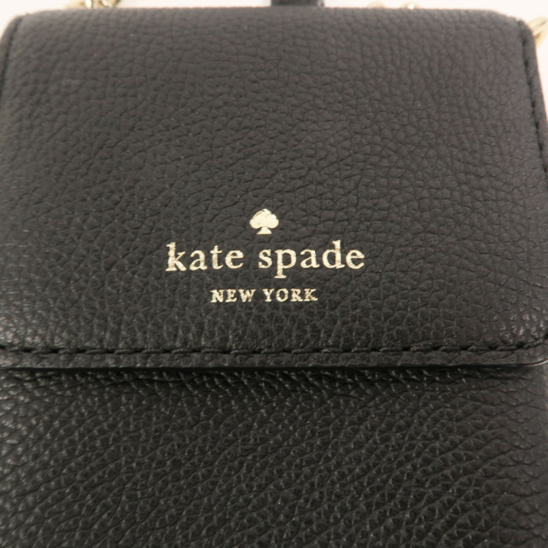 Kate Spade 牛皮皮革Phone Crossbody Bag鏈帶肩背袋-5