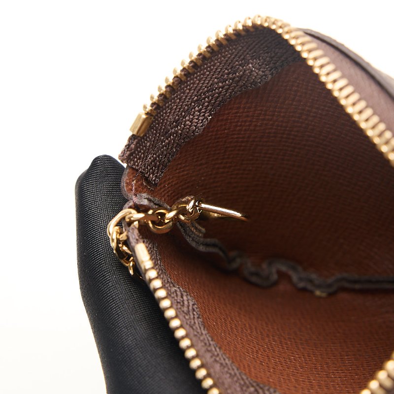 二手Lv 鑰匙扣零錢包/老花-8