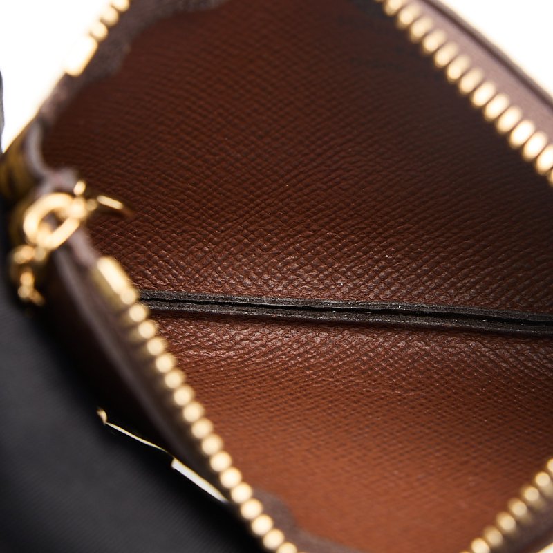 二手Lv 鑰匙扣零錢包/老花-10