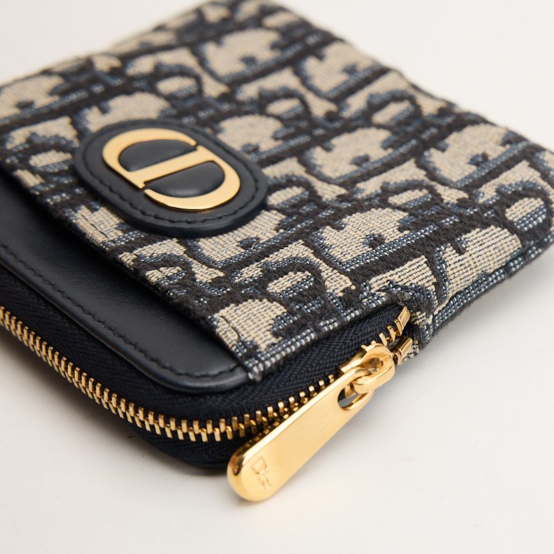 二手DIOR CD吐司零錢包/老花-5