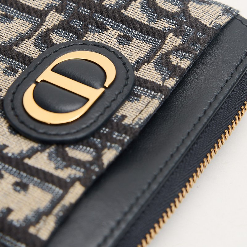 二手DIOR CD吐司零錢包/老花-8