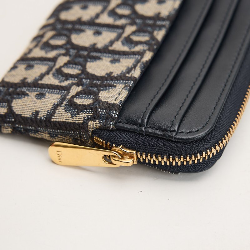 二手DIOR CD吐司零錢包/老花-9