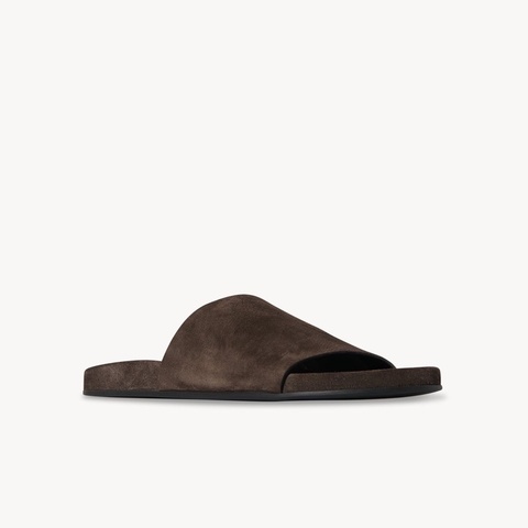 The Row 女士 Hugh 絨面革拖鞋35 36 37 38 39 41 42碼