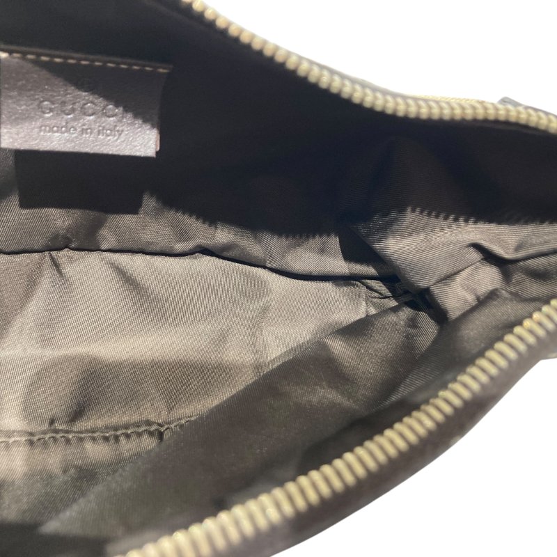 GUCCI 古馳 224093 GG帆布手提包 帆布 老花 棕色-14