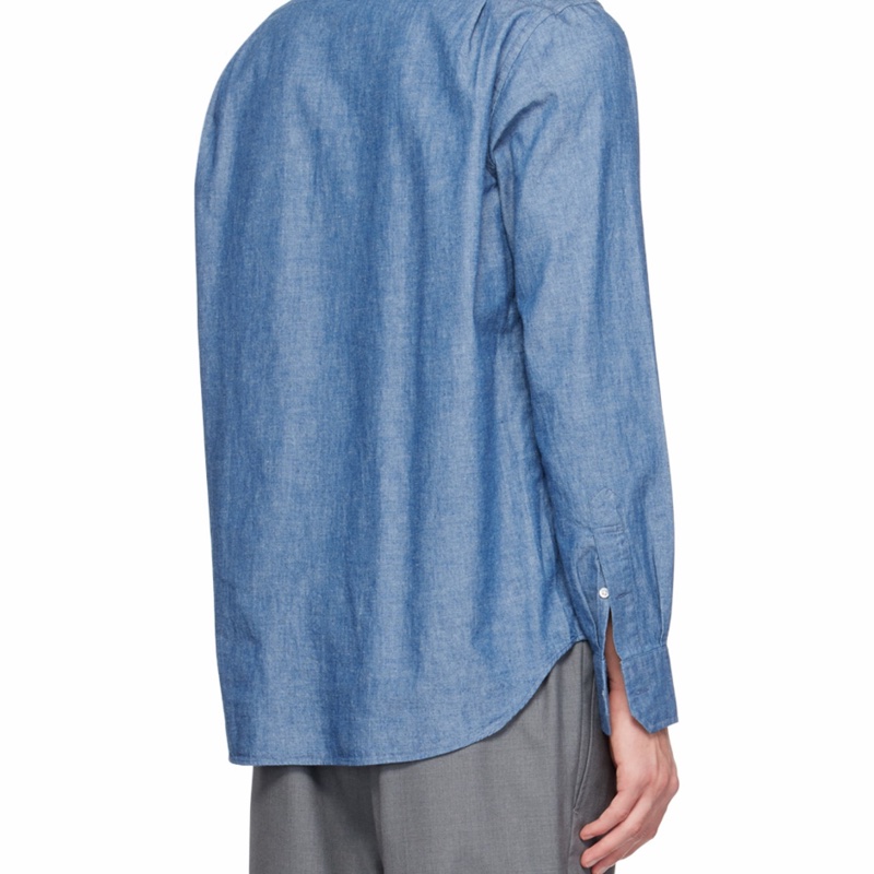 Thom Browne 男士 條紋紐扣襯衫0 1 2 3 4 5碼-2