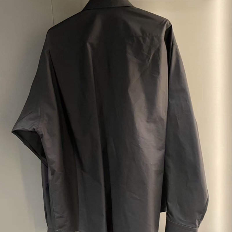Balenciaga 男士 BB 徽標刺繡長袖襯衫SHIRTS CM-39 SHIRTS CM-40 SHIRTS CM-41碼-4