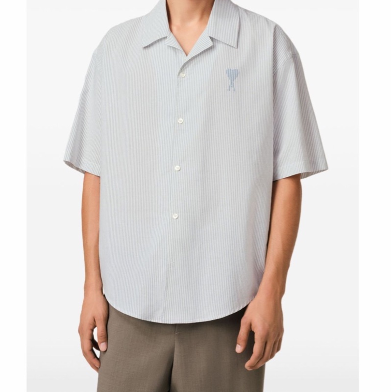 Ami Paris 男士 短袖襯衫-2