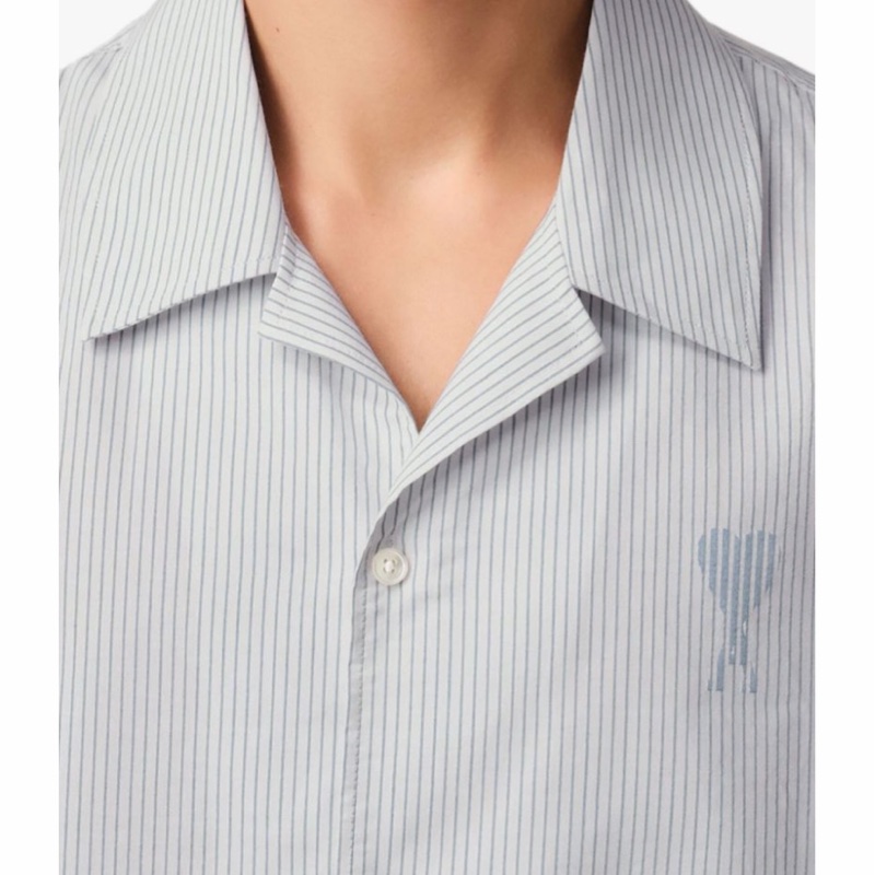 Ami Paris 男士 短袖襯衫-4