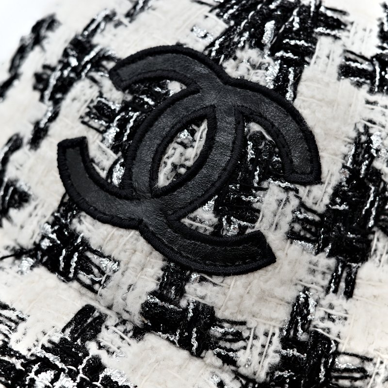 Chanel 香奈兒 千鳥格紋 織物 帽子 棒球帽-8