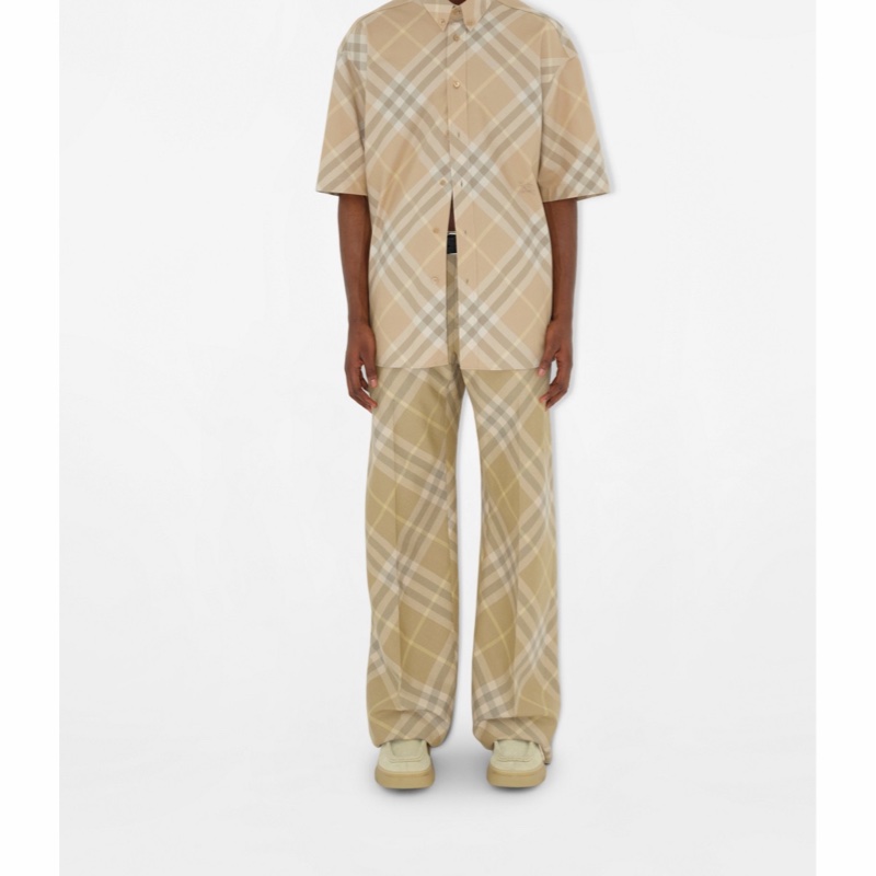 Burberry 男士 徽標短袖襯衫XXS XS S M L XL XXL碼-3