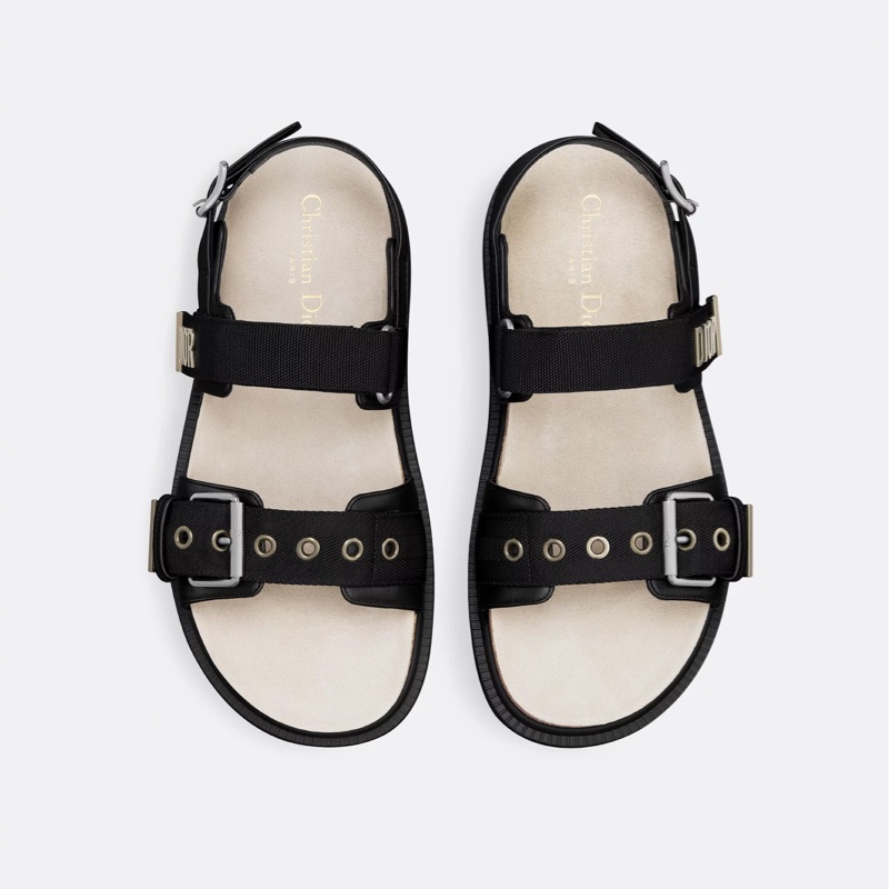 Dior 女士 圓頭平底涼鞋36 37 37.5 39 41碼-2