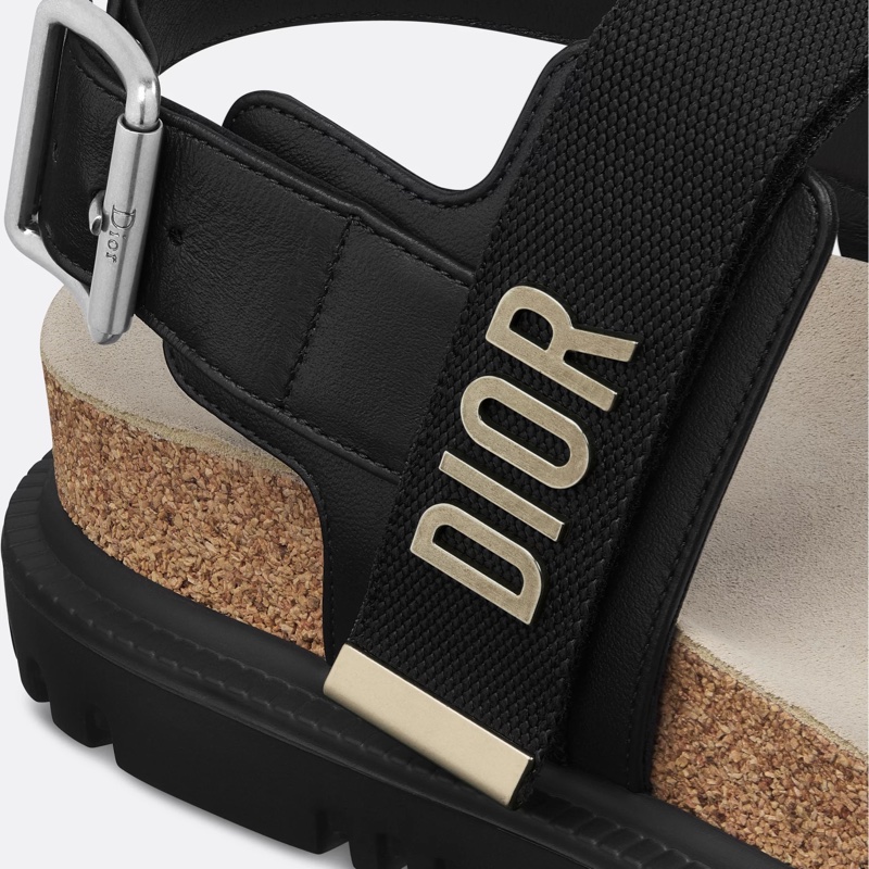 Dior 女士 圓頭平底涼鞋36 37 37.5 39 41碼-4