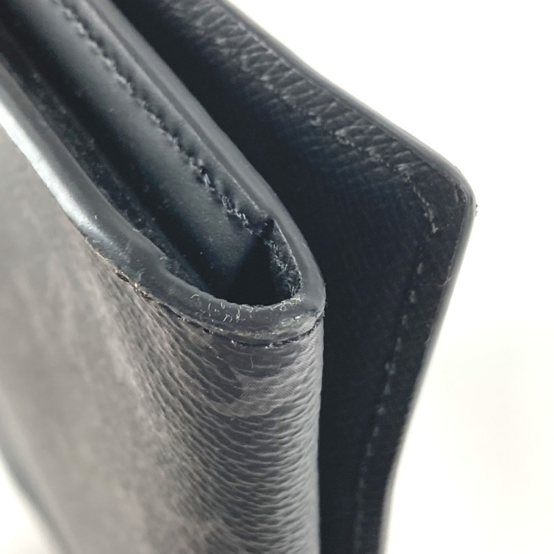 路易威登 GI0273 Monogram Eclipse Port Document Franck GM 手提包/手拿包/皮夾/帆布包/男女通用黑色-11