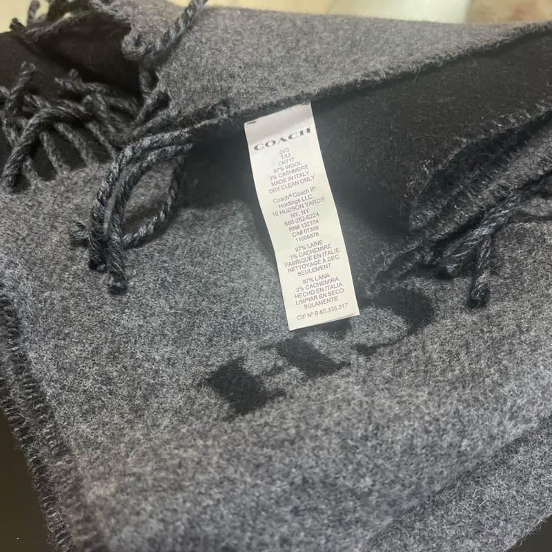 義大利97%羊毛、3%喀什米爾圍巾-11