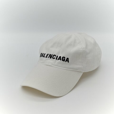 Balenciaga 巴黎世家 白色 棒球帽