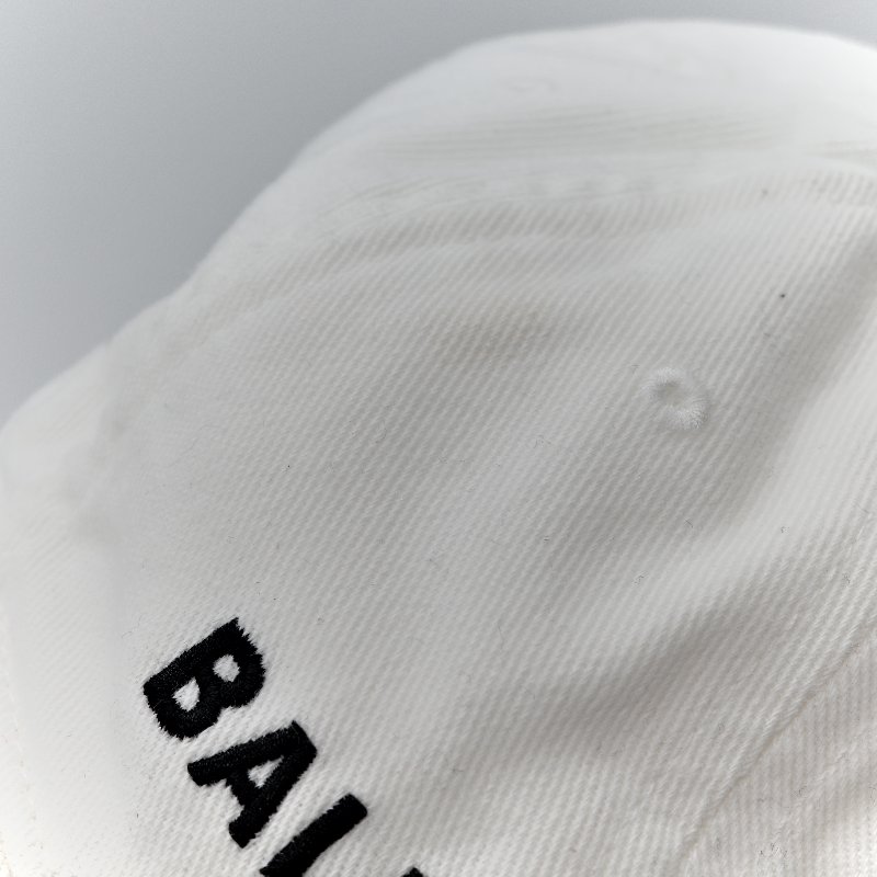 Balenciaga 巴黎世家 白色 棒球帽-4