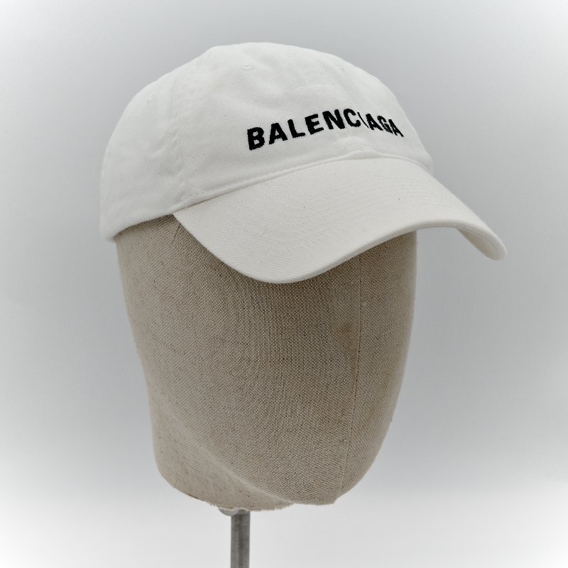 Balenciaga 巴黎世家 白色 棒球帽-8