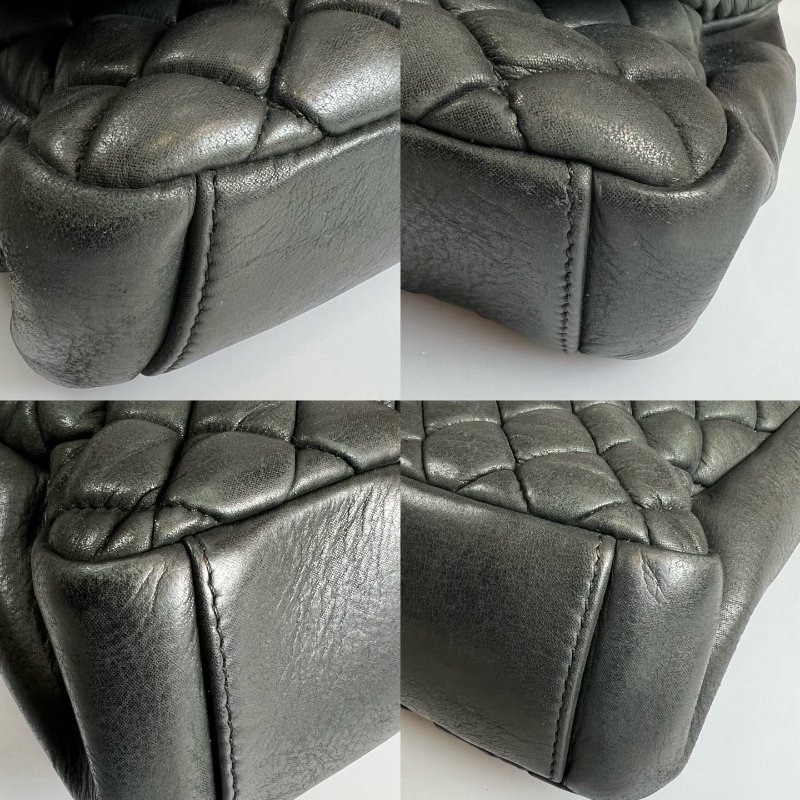 CHANEL CF季節款 牛皮灰 17開-13