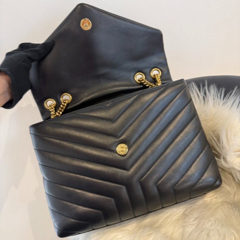 Ysl Loulou 黑金鍊包-3