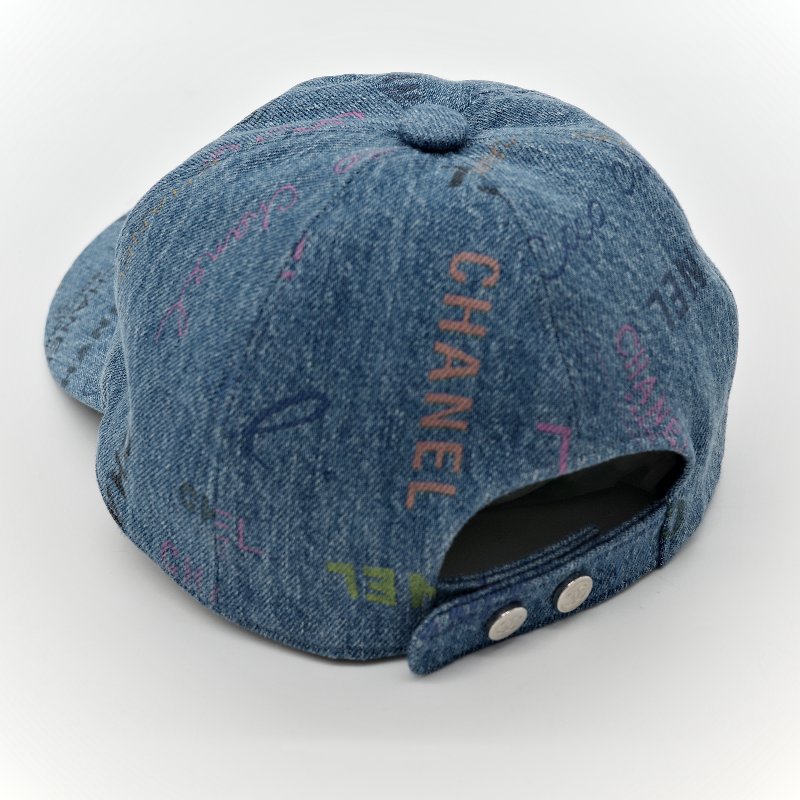 Chanel 香奈兒 塗鴉 牛仔棒球帽-3