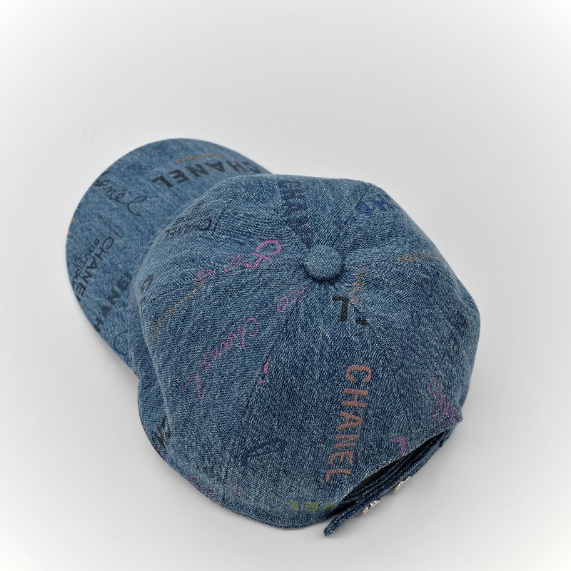 Chanel 香奈兒 塗鴉 牛仔棒球帽-4