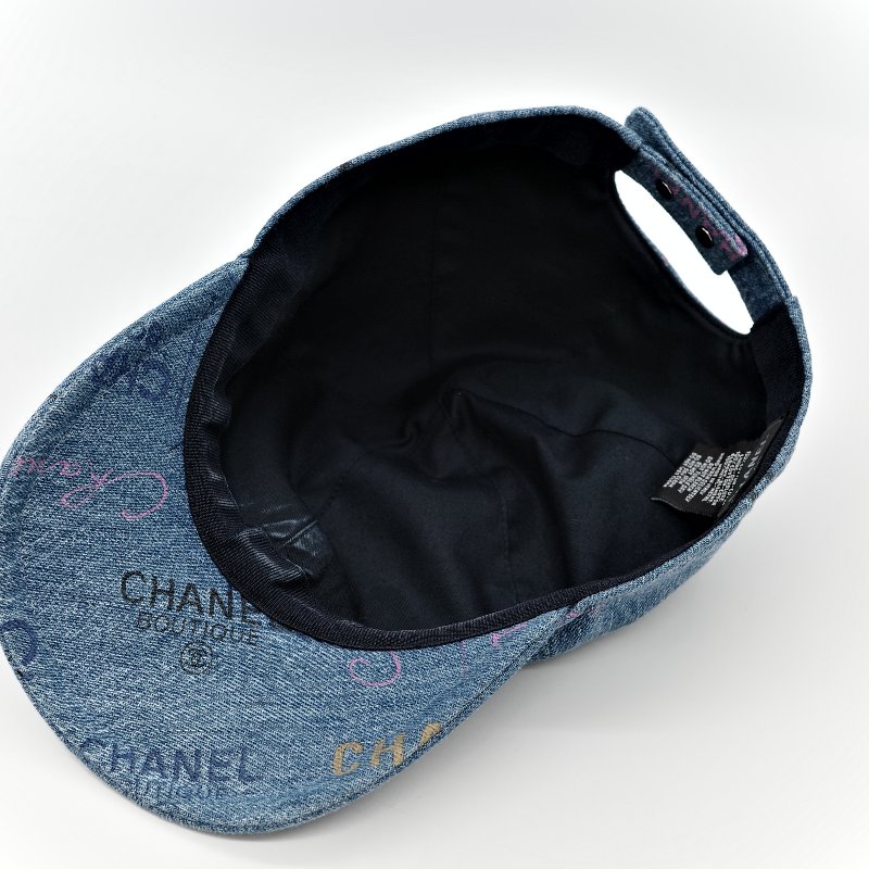 Chanel 香奈兒 塗鴉 牛仔棒球帽-5