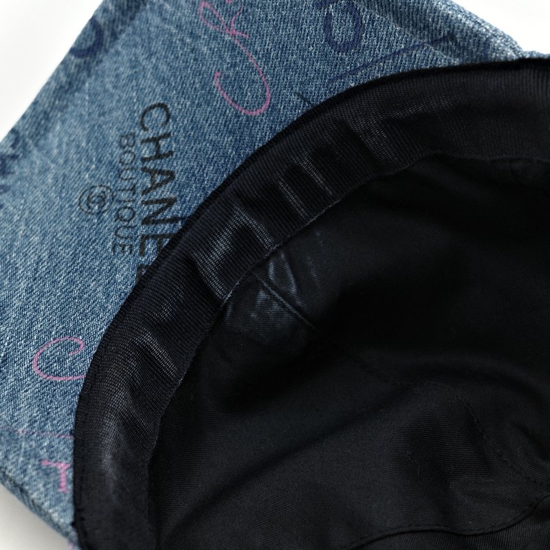 Chanel 香奈兒 塗鴉 牛仔棒球帽-7