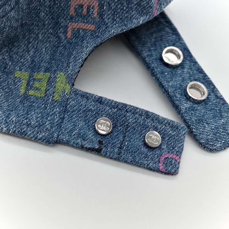 Chanel 香奈兒 塗鴉 牛仔棒球帽-9