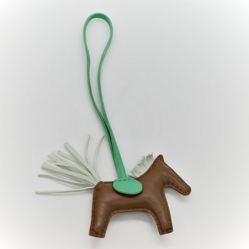 Hermès 愛馬仕 Rodeo PM 掛件 0S Vert Fizz 氣泡綠 2S Sesame 芝麻色 6W Menthe 薄荷綠 小馬-1