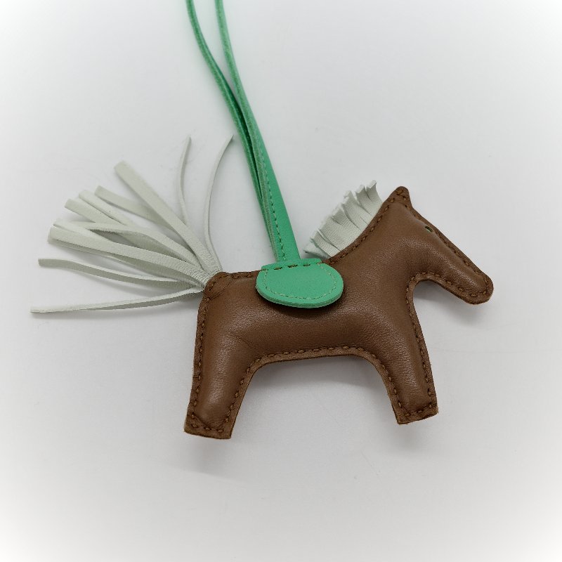 Hermès 愛馬仕 Rodeo PM 掛件 0S Vert Fizz 氣泡綠 2S Sesame 芝麻色 6W Menthe 薄荷綠 小馬-2