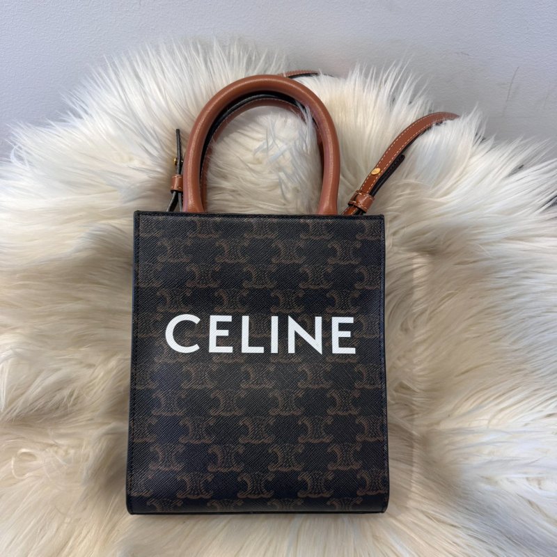 CELINE 經典凱旋門老花琴譜包 小號-0
