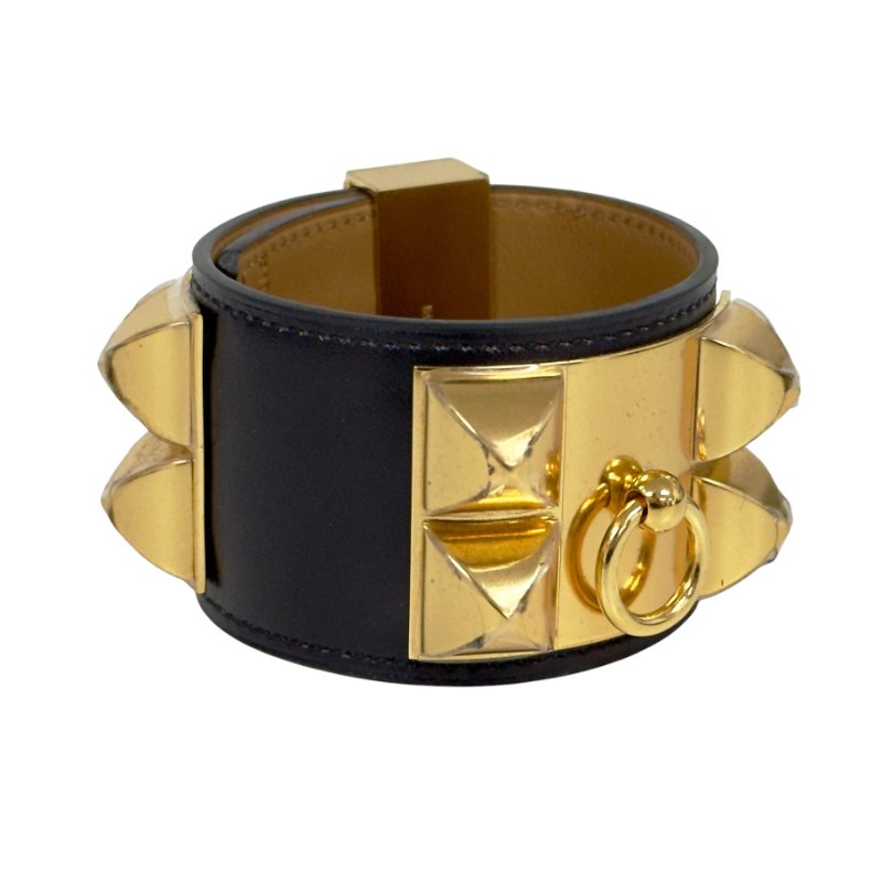 HERMES Collier de Chien 手環 框R刻-2