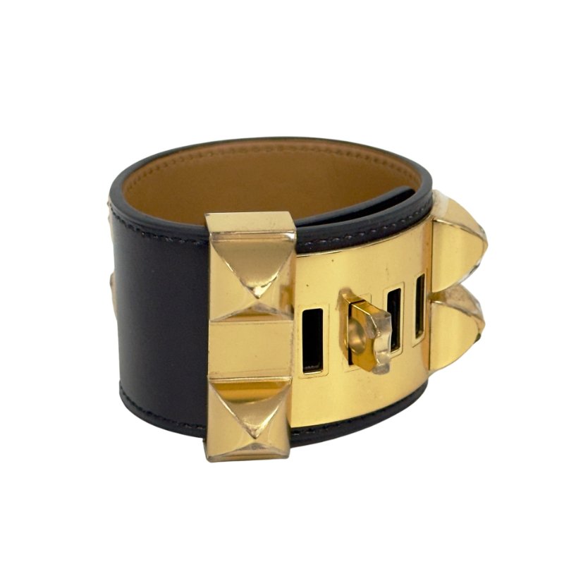 HERMES Collier de Chien 手環 框R刻-6