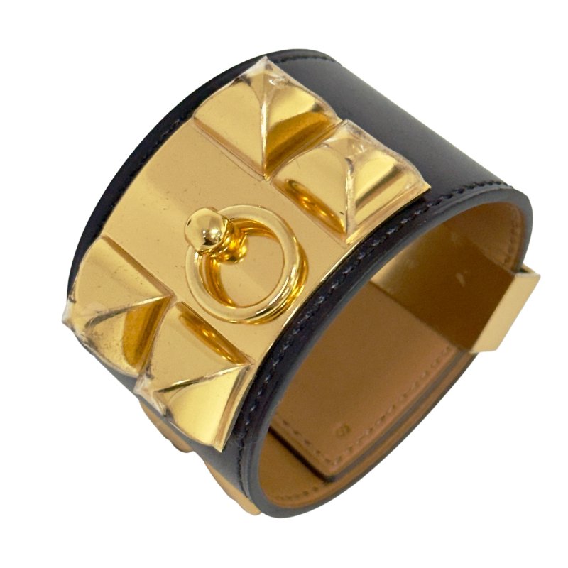 HERMES Collier de Chien 手環 框R刻-9