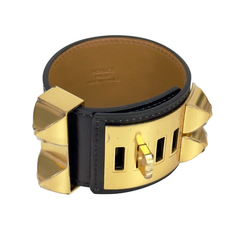 HERMES Collier de Chien 手環 框R刻-11