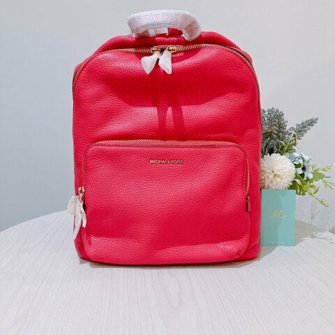 TK2009	Michael Kors Backpack Leather Pebble X GHW